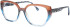 ProDesign Denmark AURORA 2 glasses in Brown/Blue