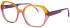 ProDesign Denmark AURORA 3 glasses in Orange/Purple