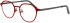 ProDesign Denmark BOW 3 glasses in Red