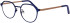 ProDesign Denmark BOW 3 glasses in Blue/Brown