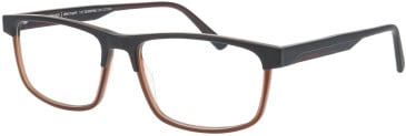 ProDesign Denmark CARVE 3 glasses in Brown