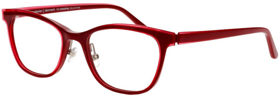ProDesign Denmark CLEAR 1 glasses in Red