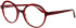 ProDesign Denmark CLEAR 2 glasses in Red
