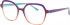 ProDesign Denmark CLEAR 4 glasses in Purple/Brown