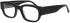 ProDesign Denmark CUT 1 glasses in Black