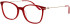 ProDesign Denmark DISC 2 glasses in Red