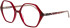ProDesign Denmark ELATE 1 glasses in Red