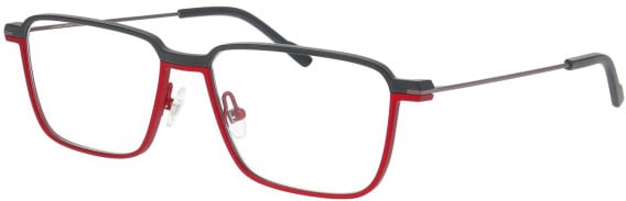 ProDesign Denmark EXACT 2 glasses in Red/Grey
