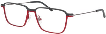 ProDesign Denmark EXACT 2 glasses in Red/Grey