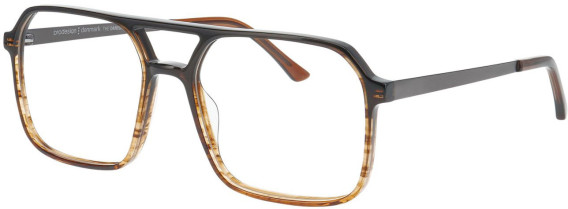 ProDesign Denmark EXTRUSION 4 glasses in Brown