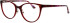 ProDesign Denmark FILL 2 glasses in Red/Purple Tortoise