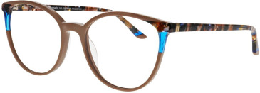 ProDesign Denmark GLOW 1 glasses in Brown/Blue