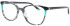 ProDesign Denmark GLOW 2 glasses in Black & White/Blue