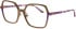ProDesign Denmark GLOW 3 glasses in Brown/Purple