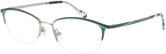 ProDesign Denmark LASH 2 glasses in Green/Silver