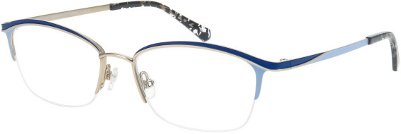 ProDesign Denmark LASH 2 glasses in Blue/Gold