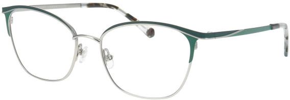 ProDesign Denmark LASH 3 glasses in Green/Silver