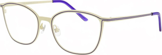 ProDesign Denmark LINED 2 glasses in Cream/Purple