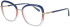 ProDesign Denmark MEDLEY 2 glasses in Blue/Gold