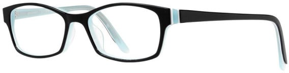 ProDesign Denmark Model 1700 glasses in Black/Light Blue