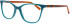 ProDesign Denmark Model 3656 glasses in Teal/Brown