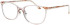 ProDesign Denmark RADIANT 1 glasses in Clear Pink
