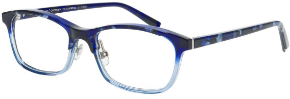 ProDesign Denmark SPARKLE 1 glasses in Blue/Clear Blue