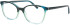 ProDesign Denmark SPARKLE 3 glasses in Green/Blue