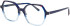 ProDesign Denmark SPARKLE 4 glasses in Dark Blue/Clear Blue