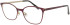 ProDesign Denmark SQUARE 2 glasses in Burgundy