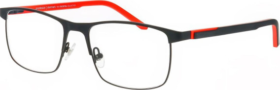 ProDesign Denmark STEP 2 glasses in Black/Red