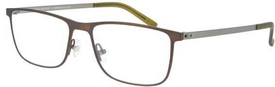 ProDesign Denmark STITCH 3 glasses in Brown/Green