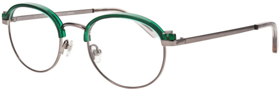 ProDesign Denmark SWITCH 2 glasses in Silver/Green