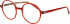 ProDesign Denmark THIN 1 glasses in Red