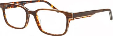 ProDesign Denmark TOPO 1 glasses in Brown
