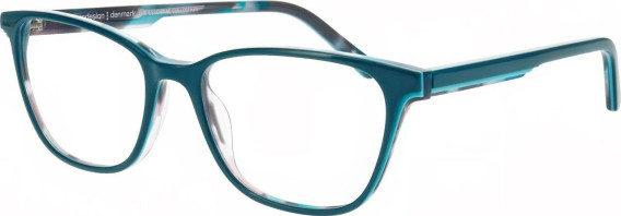 ProDesign Denmark TOPO 3 glasses in Teal