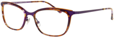 ProDesign Denmark TRIPLE 1 glasses in Purple/Tortoise