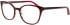 ProDesign Denmark WING 1 glasses in Burgundy/Red