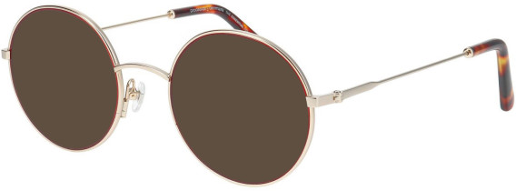 ProDesign Denmark ARCUS 1 glasses in Gold/Red