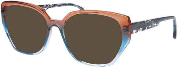 ProDesign Denmark AURORA 2 glasses in Brown/Blue