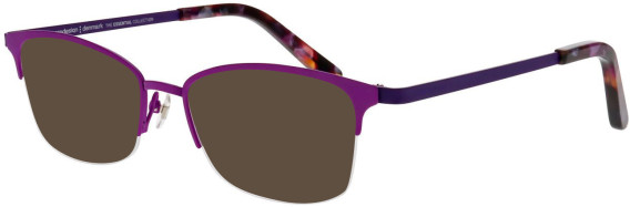 ProDesign Denmark BOW 1 glasses in Purple/Purple