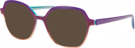 ProDesign Denmark CLEAR 4 glasses in Purple/Brown
