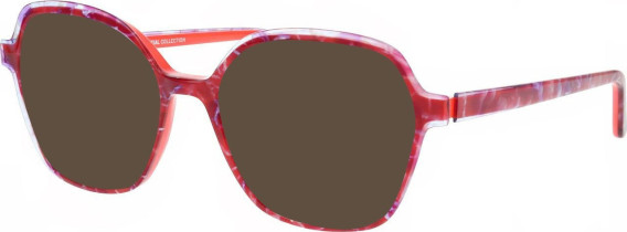 ProDesign Denmark CLEAR 4 glasses in Red