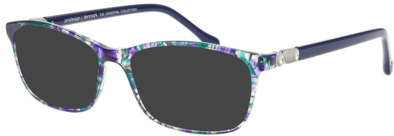 ProDesign Denmark CLEO 2 glasses in Purple/Clear