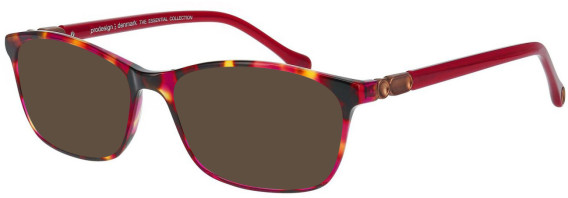ProDesign Denmark CLEO 2 glasses in Red/Purple