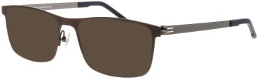 ProDesign Denmark CONNECT 3 glasses in Brown