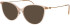 ProDesign Denmark DISC 1 glasses in Peach