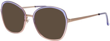 ProDesign Denmark DUAL 2 glasses in Clear Purple/Nude