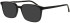 ProDesign Denmark EXTRUSION 1 glasses in Black