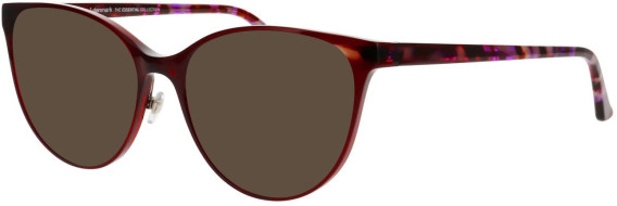 ProDesign Denmark FILL 2 glasses in Red/Purple Tortoise
